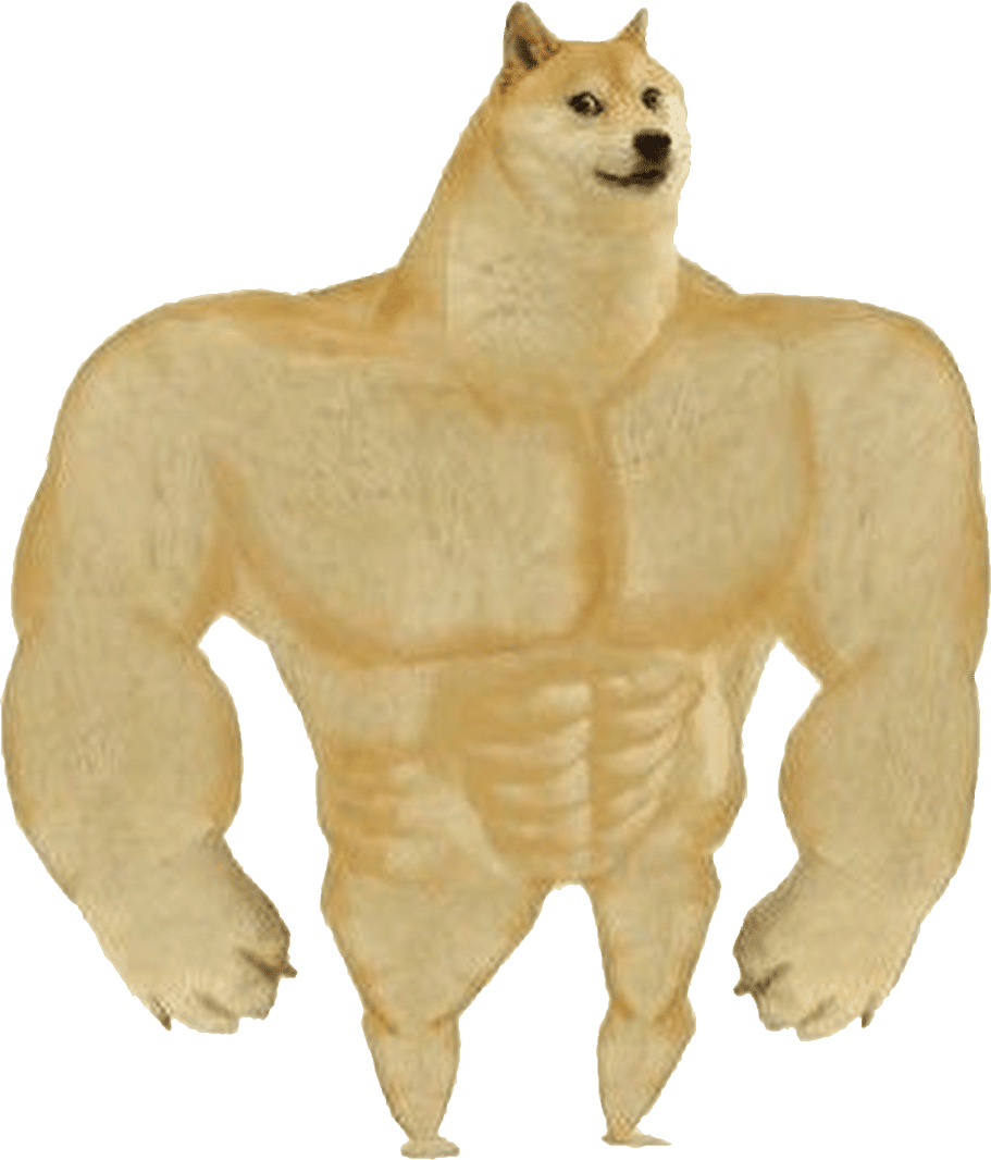 Swole Doge, the SWOGE mascot